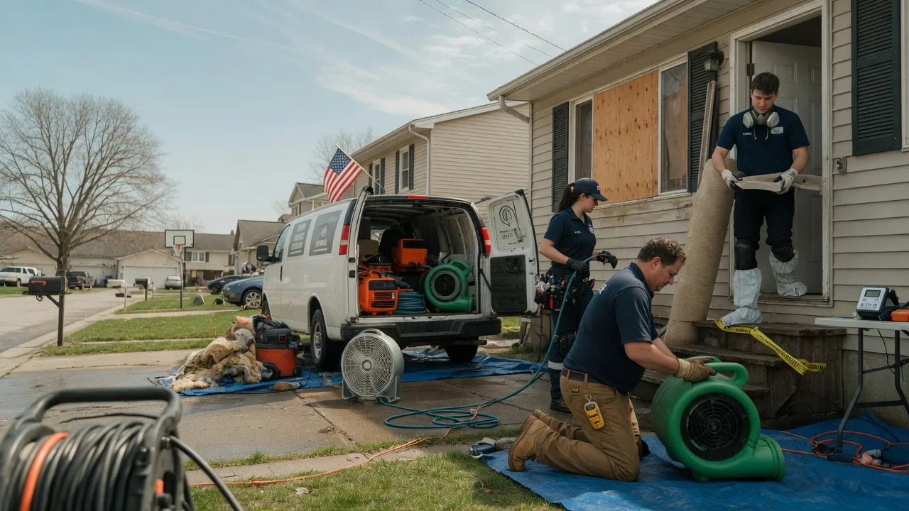 Water Damage Restoration in Independence, WV near me